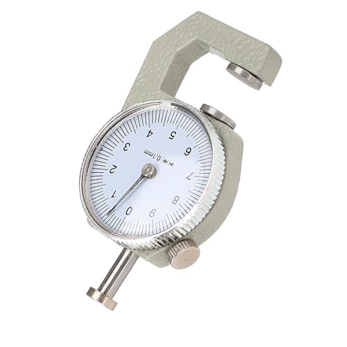 Calibrador Digital de Espesor Cabeza Plana Redonda para Medir Joyería, Cuero y Tableros 0-10 miniatura 6