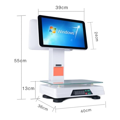 Báscula electrónica integrada con pantalla táctil 5.6 y WiFi miniatura 7