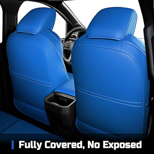 Image of Leather Seat Covers Custom Fit for Tacoma Gen 4th (2024-2026) Double Cab | Custom Fit for SR, SR5, TRD PreRunner, TRD Sport, TRD Off-Road, Limited, Trailhunter - Fully Covered - Fit Like a Glove