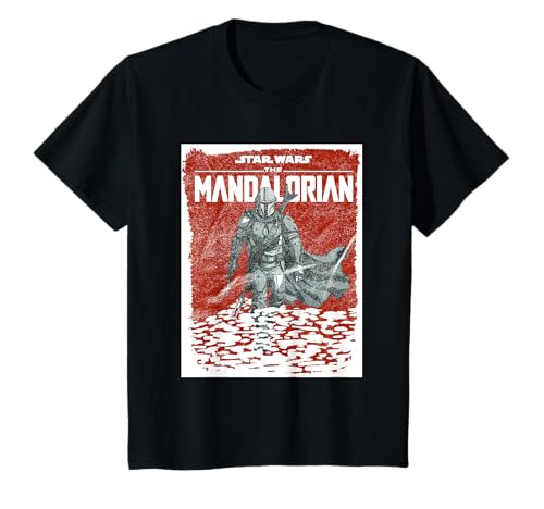 Star Wars The Mandalorian Mando Walk Camiseta