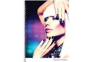 BURMAX Salon Beauty Hair DL Pro 4 Column Appointment Book 2021 -...