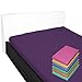 Produktbild Nurtextil24 Bettlaken 210x240cm 28 Farben 100% Baumwolle ohne Gummizug (140x200cm & 160x200cm) Lila