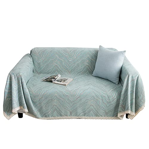 Coperta in ciniglia, morbida e confortevole, leggera, per divano, letto, sedia, accessorio decorativo versatile per la casa