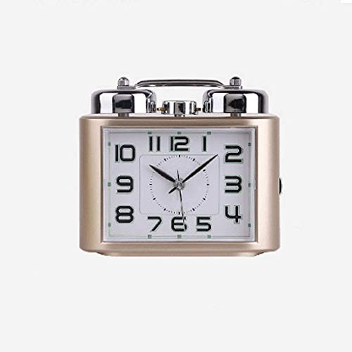 Reloj despertador silencioso CFWSHJ anti tic-tac para un sueño profundo