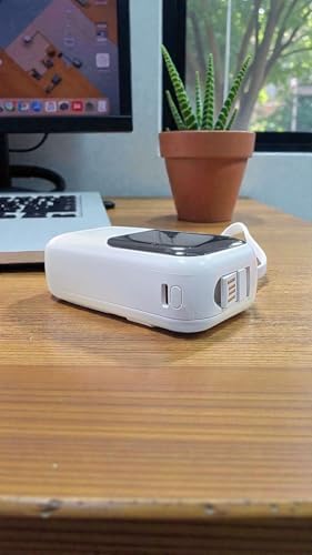 Resim HEARTZ H12 10000 MH PD 20W ve USB 22.5W FAST HIZLI ŞARJ DAHİLİ TYPE C VE LİGHTNİNG KABLOLU DÜNYA STANDARTLARINA UYGUN POLYMER BATARYA BİREBİR AMPER LCD GÖSTERGELİ POWERBANK 