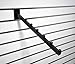 Only Hangers 6 Ball Slatwall Waterfall Brackets - Black - Pack of 10
