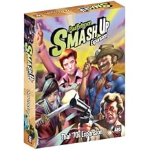 AEG Smash Up That 70s Board Game Expansion | Battle Card Game | Disco Dancers, Kung Fu Fighters, Truckers, Vigilantes | 2-4 Players | Ages 12+