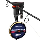 KastKing TrueWind Clamp-On Fishing Line Spooler, Portable Fishing Reel Spooler for Spinning & Baitcasting Reels, No Line Twist, Adjustable Tension, Built-in Line Cutter