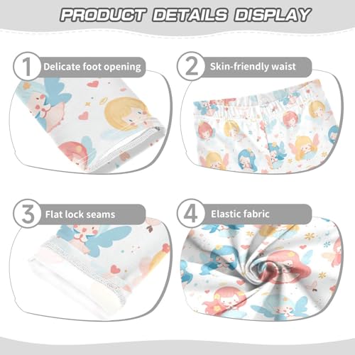 Cute Cute Fairy Kids Baby Girls Legging Stretchy Full Length Sweatpants Exercise3