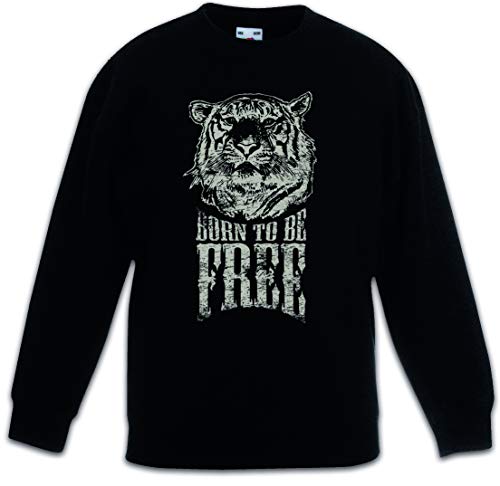 Sweat-shirt noir enfant Urban Backwoods contre le froid et les vêtements fragiles
