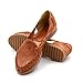COLORES DE MEXICO MX - Mexican Leather Boho Sunflower Shoes for Women - Model 192 (8) Brown