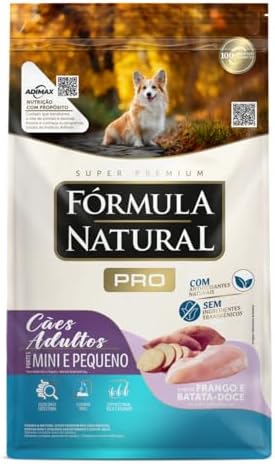 Fórmula Natural Super Premium Pró Cães Adultos Portes Mini E Pequ...