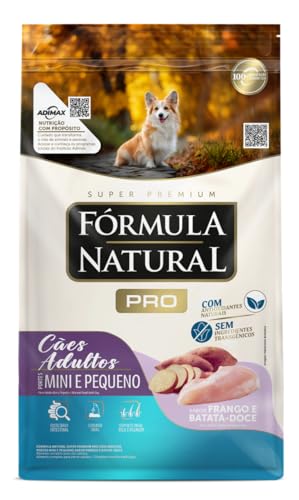 Fórmula Natural Super Premium Pró Cães Adultos Portes Mini E Pequeno Sabor Frango E Arroz Integral 15KG