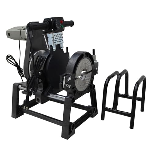 BEILOCKERY 110V Manual Pipe Butt Fusion Welding Machine 2 Clamps Pipe Fusion Welder for PE PB PPR PVDF 2.48-6.3 inches Tube Welder