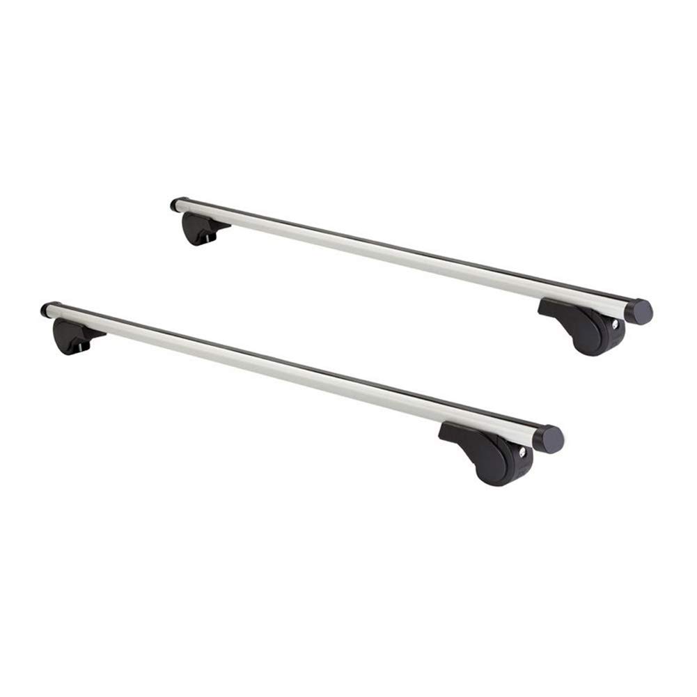 Twinny Load 7914000 Jeu Rails de toit/barres de toit argent