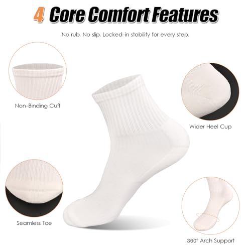 Cushioned Quarter Socks  - image 4