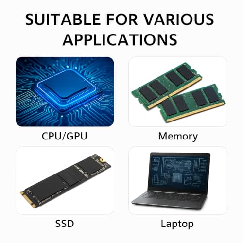 Image of PTM7950 80x40mm x 0.2mm Thermal Pad Phase Change for Heatsink Thermal Paste for CPU GPU Laptop PS5 Steam Deck ETC