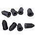 BE-TOOL 8PCS Black Caster Socket Sleeves, for 7/16