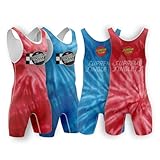 SUPREME SINGLETS SANTA CRUZ THEME Reversible Wrestling Singlet