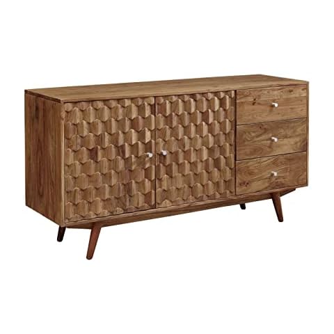 MASSIVMOEBEL24.DE | MOSAYK massives Sideboard - Natur, lackiert Cover