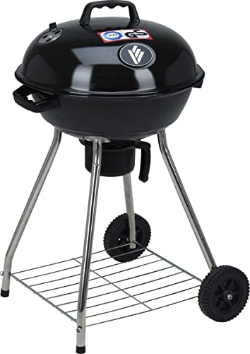 Barbacoa Con Ruedas Negra 47Cm