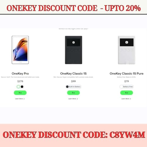 Onekey discount code:C8YW4M - 10% OFF hardware + 10% OFF fees (Perps & DeFi) in 2026