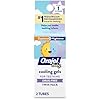 Orajel Geles refrescantes para dentición diurna y nocturna para bebés, sin medicamentos, marca número 1 recomendada por pediatras para dentición*, dos tubos de 0.18oz