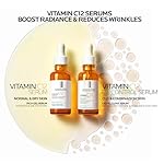 La Roche-Posay Pure 12% Vitamin C Serum For Face With Hyaluronic Acid & Salicylic Acid, Hydrating Face Serum, Boost Radiance & Reduce Wrinkles, 2 Formulas for Normal or Oily Skin Control - Image 3