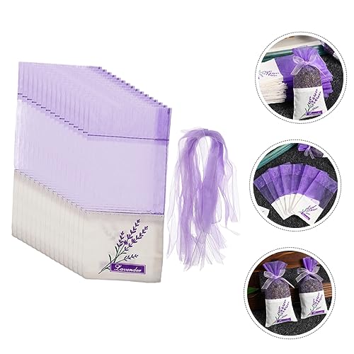 GARVALON 50 sachets vacíos decorativos de perfume miniatura 5