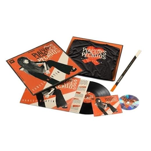 Vanesa Martín - Placeres Y Pecados Box Deluxe (Box Deluxe LP + CD + Camiseta Talla M + Pulsera tela) [Vinilo]