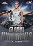 MMA Trading Card 2026 Topps Chrome UFC Global Warriors #GW-15 Alexa Grasso NM Near Mint