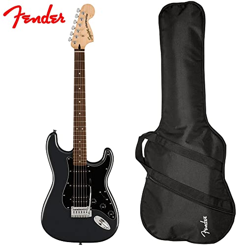 Image of Fender Squier Affinity Strat HSS Pack Charcoal Frost Metallic 0372821469