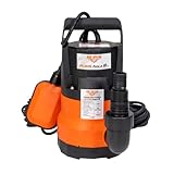 RURIS POWER FOR NATURE FSPXX8C- Pompe Vide Cave 400W Avec Flotteur Débit 7m3/h - Décharge 7m -Eaux Claires - Aqua 8