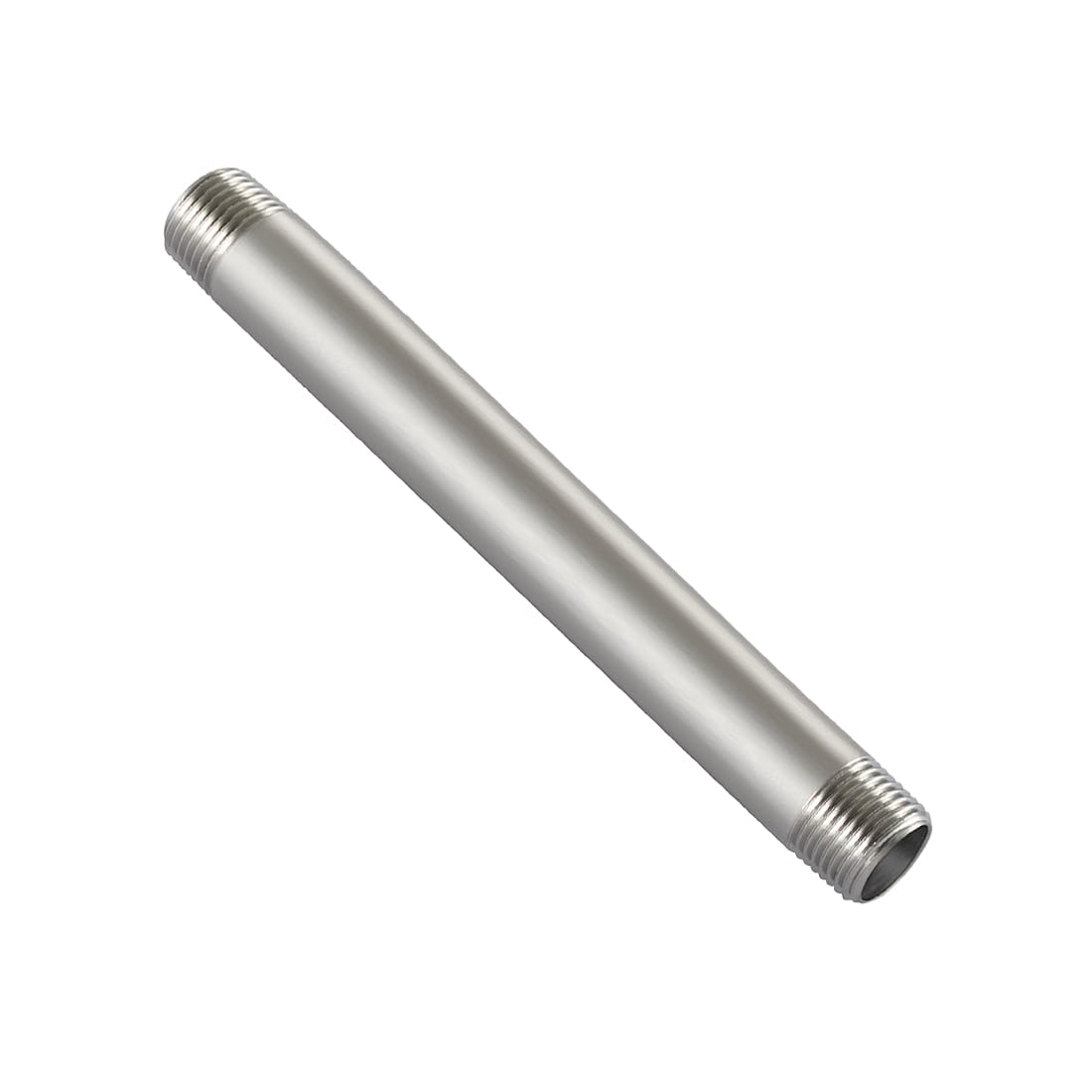 Beduan Boquilla de tubo de rosca macho NPT de 61 cm de longitud | MPT - Accesorios de tubería de acero inoxidable fundido para aire, agua, combustible y gas