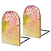 Lot de 2 serre-livres antidérapants en forme de fleurs de cerisier - Pour livres / films / CD / jeux vidéo