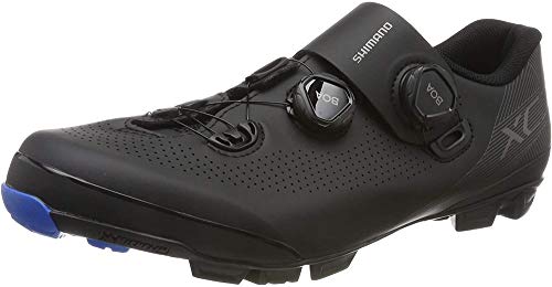 SHIMANO Zapatillas SH M MTB XC7 Negro N.42 Zapatillas de Ciclismo de Carretera, Hombre, Negro (Negro 000), 42 EU (7.5 UK)