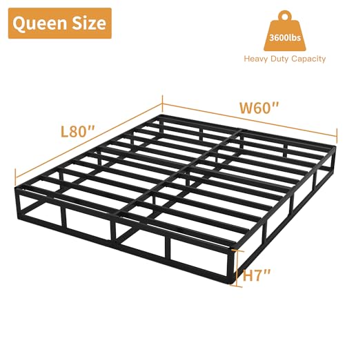 Osaset Queen Box Spring, 7 Inch Box Spring For Queen Bed thumb #5