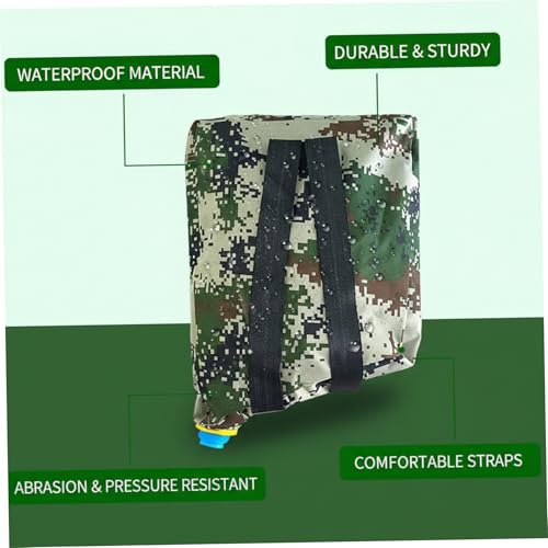 Fertilizadora manual con mochila para jardín miniatura 4