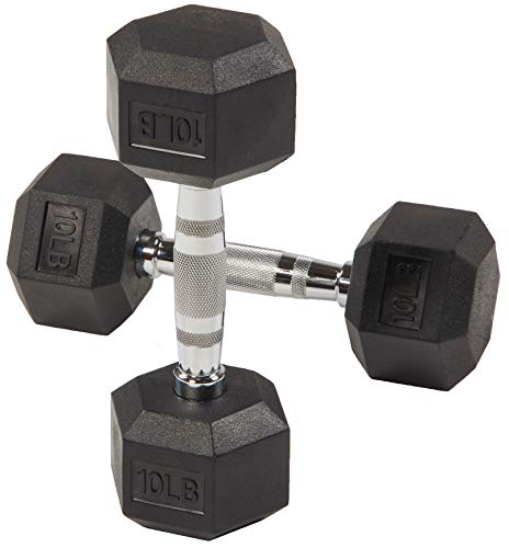 Sporzon! Rubber Encased Hex Dumbbell - Image 4