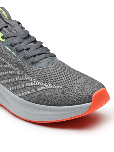 Image of Action | Athleo | BULLET-1101 | Men's | Lace-Up | Running | Shoes | Stylish | Lightweight | Comfortable | Trendy | Sports | Shoes