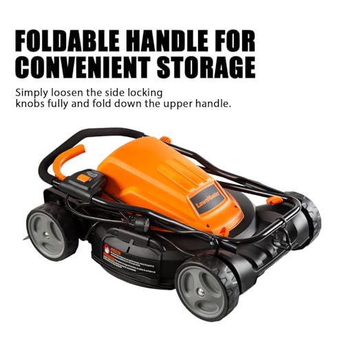 Image of LawnMaster Electric Lawn Mower 12AMP 19-Inch ME1218X.01