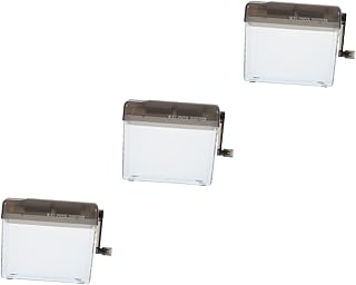 MAGICLULU 3 Peças Trituradora De Papel Cortador De Papel Artesanal Triturador Resistente Mini Ferramentas Triturador De Corte Reto Triturador De Mão De Mesa Triturador De Documentos De