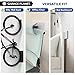 Garage Planet WP01 Garage Wall Protector Car Door Protector, Tool-Free, Designed in Australia (White, 2 Pack)