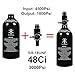 TUXING 48/3000 Aluminum Compressed Air HPA Paintball Tank with Regulator for Air Rifle and Airsoft PCP, Empty Tank (0.75L Aluminium Bottle Outlet 800Psi)