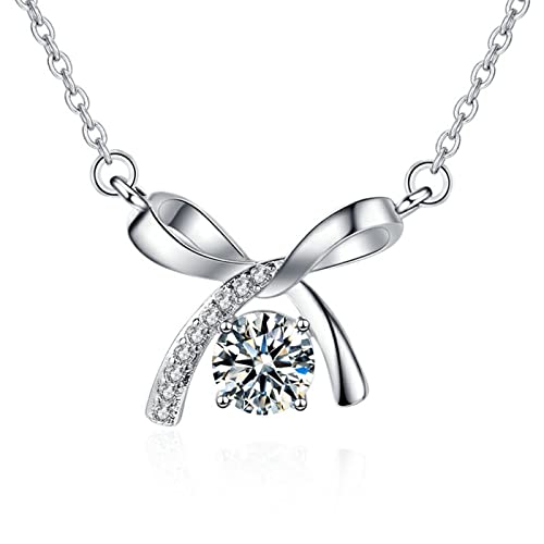 Collier 14K pour femmes anti-ternissement chaîne en diamant