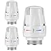 Price comparison product image Thermostatic Radiator Head, 2 Pcs TRV Smart Radiator Thermostat Radiator Valve Replacement Head, Thermostatic Radiator Valve Heating System Temperature Control Heads for Home Office (2)