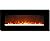 Gibson Living GL5050CE Lawrence 50 Inch Crystal Electric Wall Mounted Fireplace Black