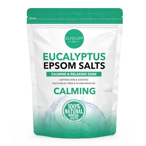 Elysium Spa Natural Eucalyptus Epsom Salts White 450 G