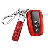 KPPOWER for Toyota Camry Key Fob Cover,Key Fob Cover Case forToyota Camry RAV4 Highlander Corolla Av