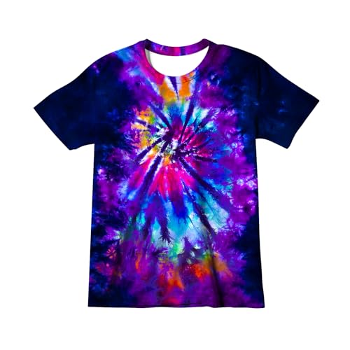 Image of Graphic Kids Tie Dye Shirt Size 4-10